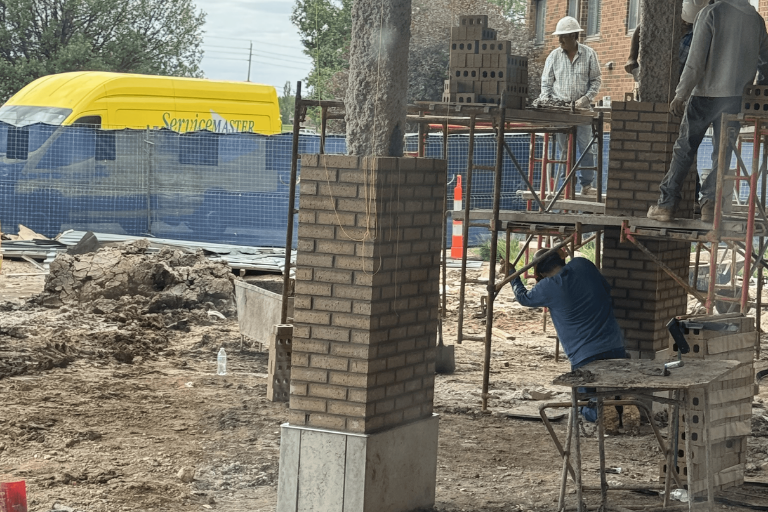 Photo of space under construction at Salina Presbyterian Manor