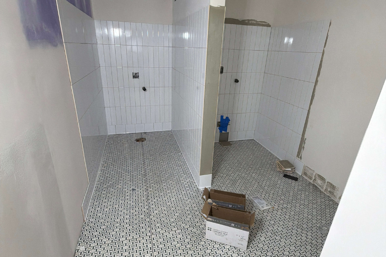 Photo of space under construction at Salina Presbyterian Manor